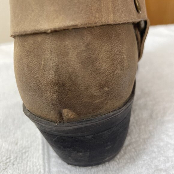 Penny Loves Kenny Harness Leather Bike Boots 6m - Picture 7 of 10